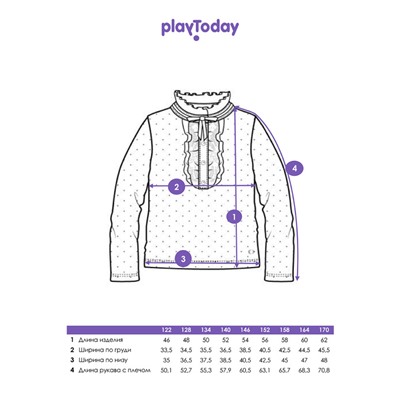 Блузка для девочки