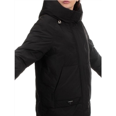 289 BLACK Куртка зимняя женская (150 гр. холлофайбер)