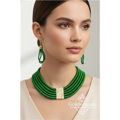 Набор бижутерии колье трансформер и серьги П5/004