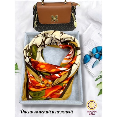 Платок на шею с украшением Артикул 2455/21