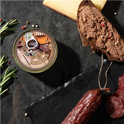 Подарочный набор Дуэт "Дикий зверь" с паштетом