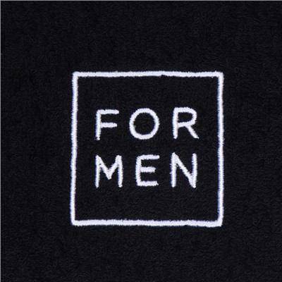 Полотенце махровое For men 35х50+-5 см, 100% хлопок, 350 г/м2