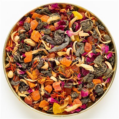 Зеленый чай Манговый рассвет (код 0372)