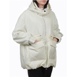 H24-210 MILK Куртка демисезонная женская (100 гр. холлофайбер)
