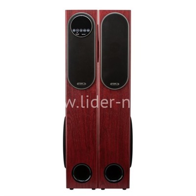 Колонка 10" (30-32 HOME SOUND) динамик 6шт/2х10"; 2х4"; 2х1.5" комплект 2 колонки ELTRONIC (красная)