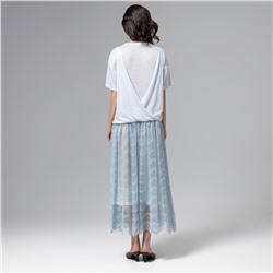 Платье комбинированное с кружевом, Доведу до мечты