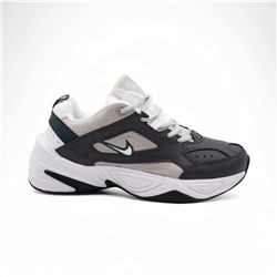 Кроссовки из натуральной кожи А026-28 серо бежевый