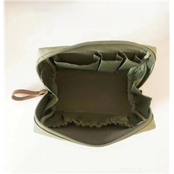 Косметичка - органайзер "With bows" green, 17*11*9 см