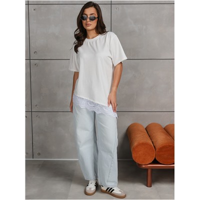 Футболка "Люкс" Экрю женская