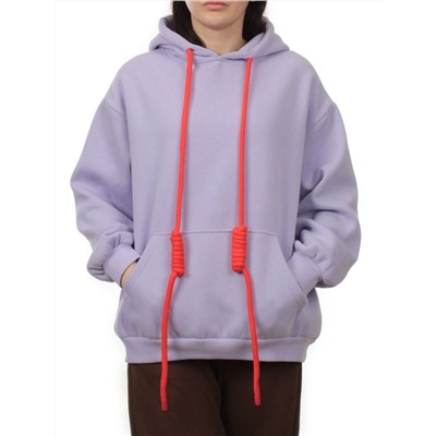 2226 LILAC Толстовка женская (85% хлопок, 10% полиэстер, 5% спандекс)
