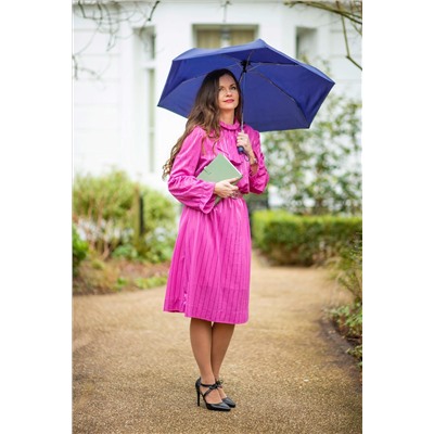 L710-033 Navy (Синий) Зонт женский автомат Fulton