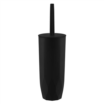 Комплект WC (ершик + подставка) Keeplex Light KL500210028 черный лотос