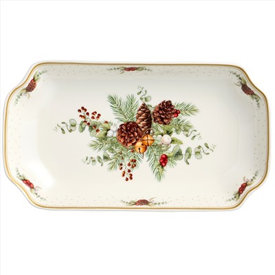 БЛЮДО LEFARD "CELEBRATION" ГЛУБОКОЕ 25*14*4 СМ (КОР=36ШТ)