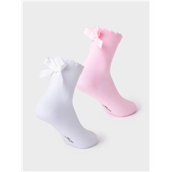 Носки для девочки, 2 пары в комплекте