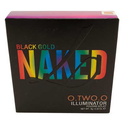 Хайлайтер Naked Black Gold Illuminator Poudre Eclat Peach Nectar 9 g №2