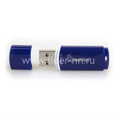 USB Flash  32GB SmartBuy Crown синий 3.0