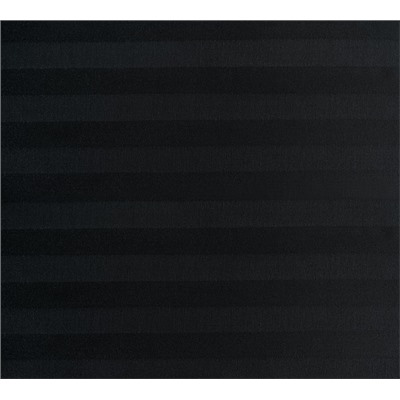 Ткань страйп-сатин / Черный