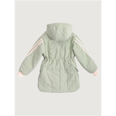 Куртка утеплённая для девочки NIKASTYLE 4м5025 Оливка