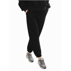 3404/3405 BLACK Костюм спортивный женский (95% хлопок, 5% эластан)