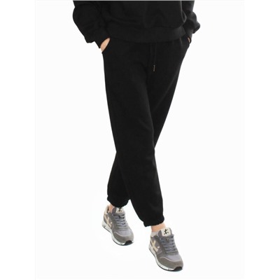 3404/3405 BLACK Костюм спортивный женский (95% хлопок, 5% эластан)