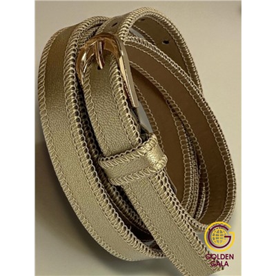 Ремень женский из экокожи 1,5х111 см Р3 тип 5