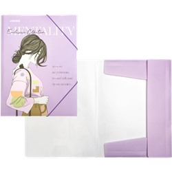 Папка с резинкой A4 "deVENTE. Mentality" 400мкм 3070226/Китай***