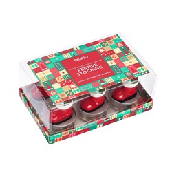 Набор декоративных свечей Festive stocking из коллекции New Year Essential, 6 шт.