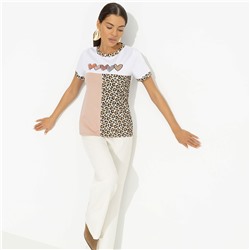 Футболка комбинированная, Покоряет не только сердца