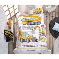 Детский КПБ со Стеганным Пододеяльником Ранфорс Junior - cotton box