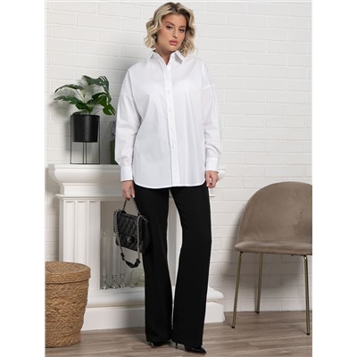 Рубашка хлопковая Рина (белая) Б15260-53М