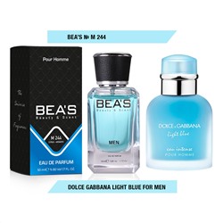 Beas M244 Dolce & Gabbana Light Blue Men edp 50 ml, Парфюм мужской Beas M244 создан по мотивам аромата Dolce & Gabbana Light Blue