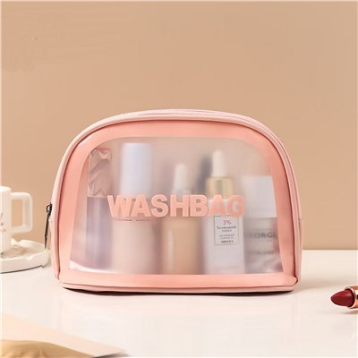 Kristaller Косметичка Washbag crescent, розовый