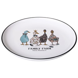 ТАРЕЛКА ЗАКУСОЧНАЯ LEFARD "FAMILY FARM" 20*2 СМ (КОР=36ШТ.)