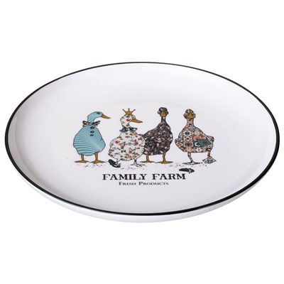 ТАРЕЛКА ЗАКУСОЧНАЯ LEFARD "FAMILY FARM" 20*2 СМ (КОР=36ШТ.)