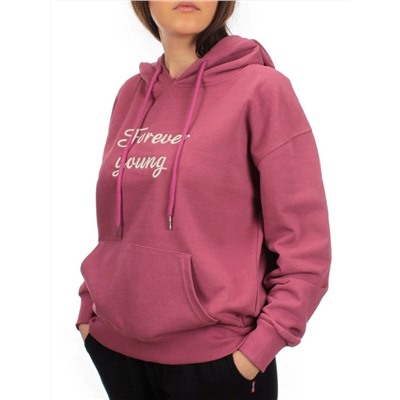 A-02 CHERRY COLOR Худи женское (85% хлопок, 15% полиэстер)