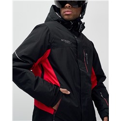 Горнолыжный костюм мужской зимний красного цвета 07715Kr