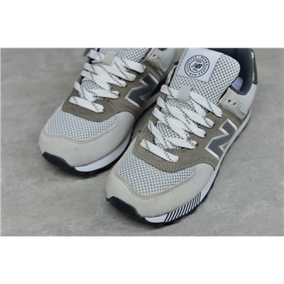 New Balance 574 из натуральной замши и текстиля