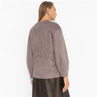 Бомбер из мягкой ткани, Бархатный удар