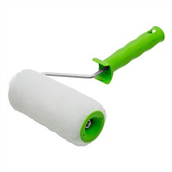 Валик "Искусственный мех" с ручкой, 150 мм, ворс 15 мм, D 48 мм, D ручки 6 мм, полиэстер Сибртех