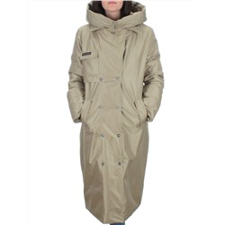 EAC327 OLIVE Пальто зимнее женское (200 гр. холлофайбера)