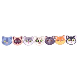 Игра настольная Мемо "Коты" Far far land wood  (24 фишки в коробке)