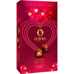 Набор конфет Love пралине с цельным фундуком 230 г/O'Zera