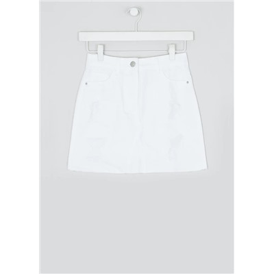 Girls Candy Couture Denim Skirt (9-16yrs)