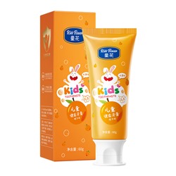 Детская зубная паста с апельсиновым вкусом Kids Flower, 60 гр
