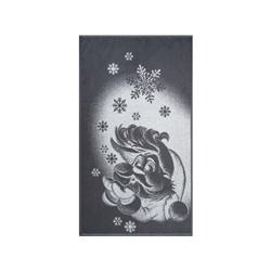 Полотенце махровое 6с103.412ж1 Морозко(графит5) 50х90см