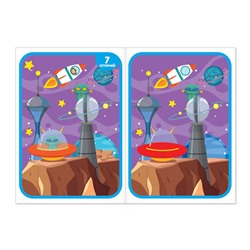 Книга «Найди отличия: 2-й уровень», 5 лет, 12 стр.