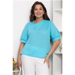 Блуза Лара (голубая) Б13856-3М