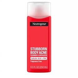Очищающее средство для тела (250 мл), Stubborn Body Acne Cleanser & Exfoliator, произв. Neutrogena