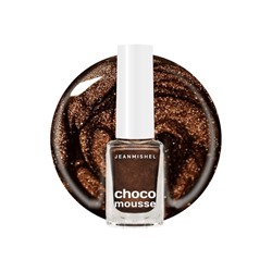 Лак для ногтей Jeanmishel, золотисто-шоколадный, перламутровый, тон 159, 6 мл