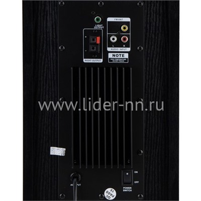 Колонка 10" (30-35 HOME SOUND) динамик 8шт/2х10"; 4х6.5"; 2х3" комплект 2 колонки ELTRONIC (черная)